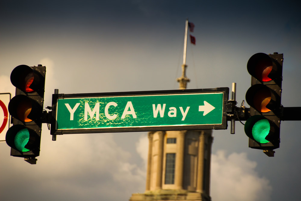 ymca sign